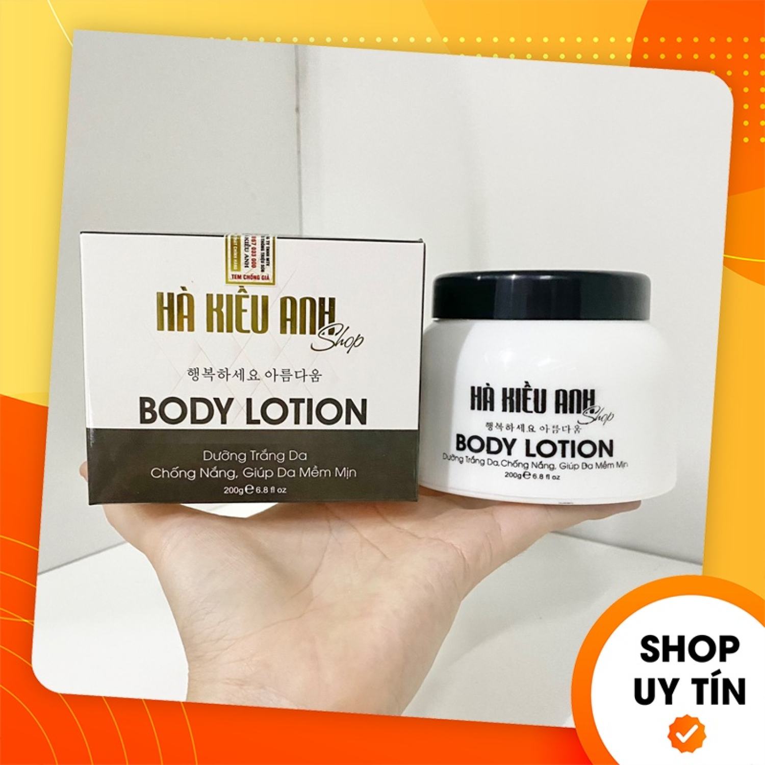 [Chính Hãng] Kem Body Hà Kiều Anh Shop - 8936129830339