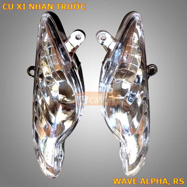Củ xi nhan trước xe máy, đèn xi nhan trước xe máyWave Alpha, RS