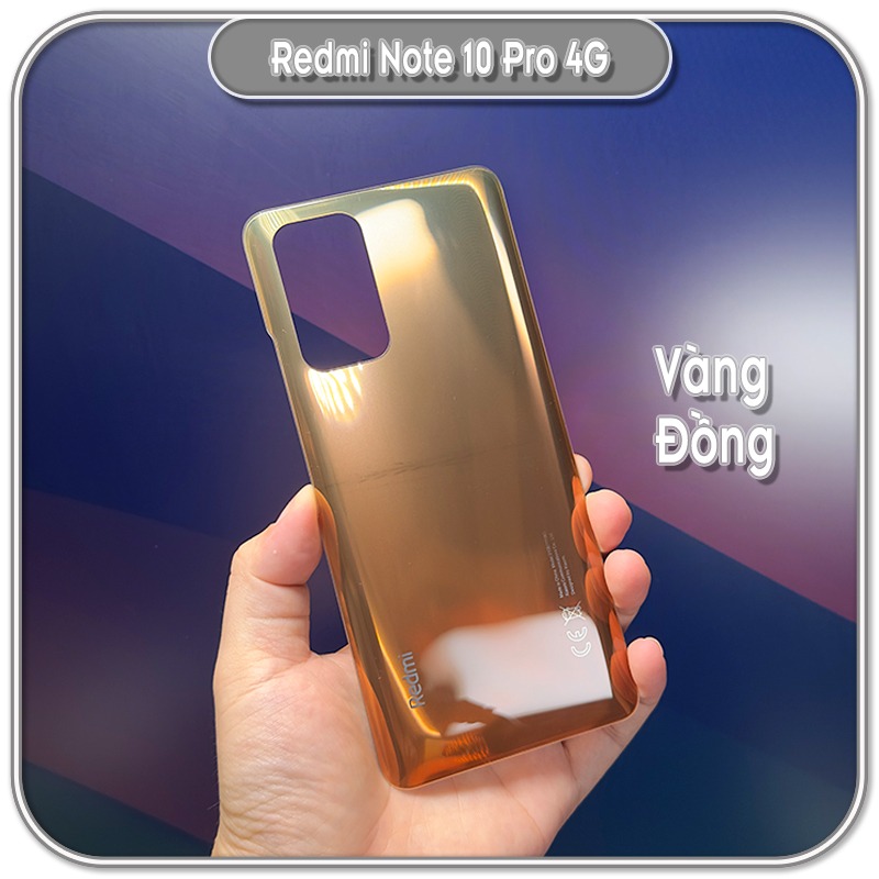 Nắp lưng cho máy Redmi Note 10 Pro 4G