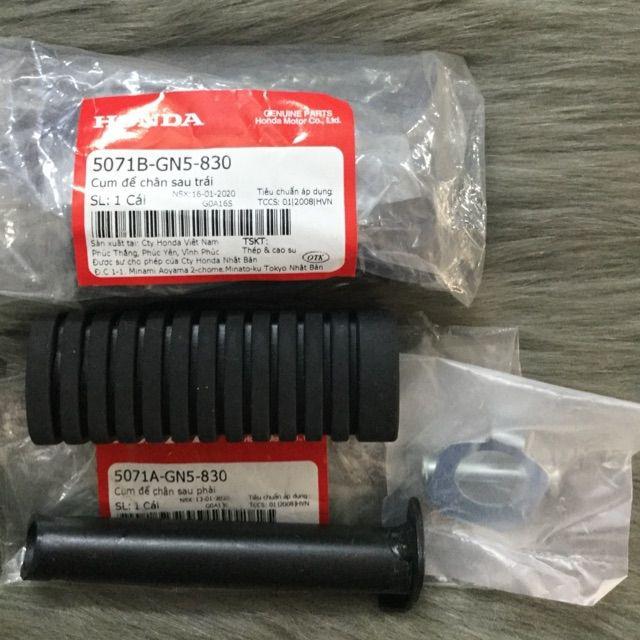 Bộ gác chân sau FUTURE 1 , DREAM, wave nhỏ ,wave thái -chính hãng honda -8% phụ tùng xe máy