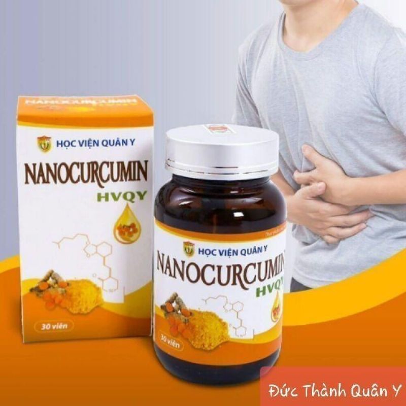 Nano Curcumin Học Viện Quân Y - Đẹp Da Phòng Ngừa Nám Tinh Chất Nghệ