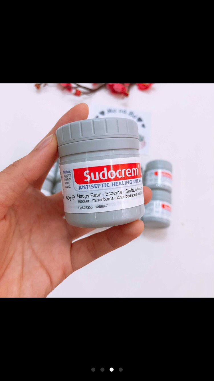 kem chị hăm tã cho trẻ sơ sinh Sudocrem