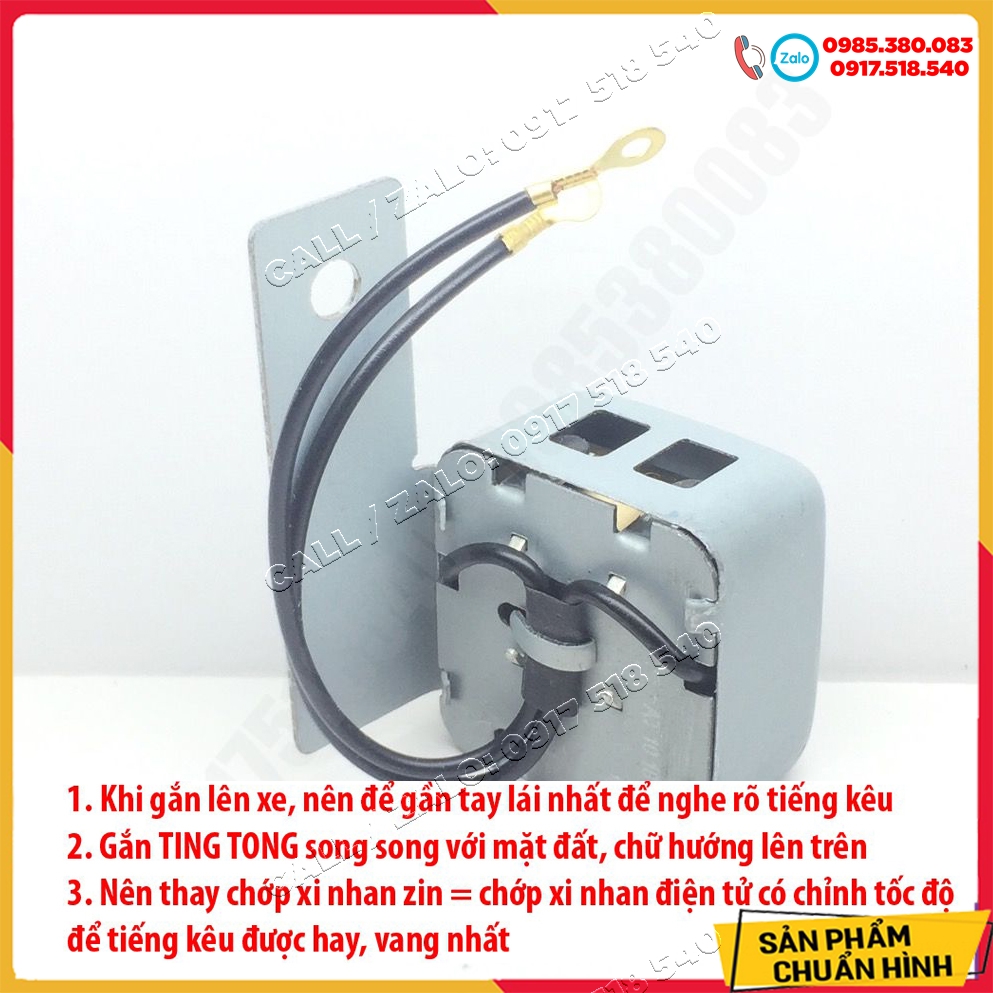 COMBO cục kêu xinhan ting tong + cục chớp ( tặng kèm diot 5a)