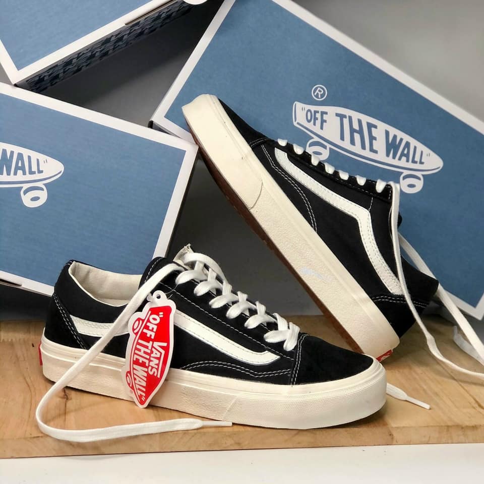 Giày 𝗩𝗮𝗻𝘀 Old Skool Classic, Giày 𝗩𝗮𝗻𝘀 Vault Nữ Full Box Bill Hàng Đẹp