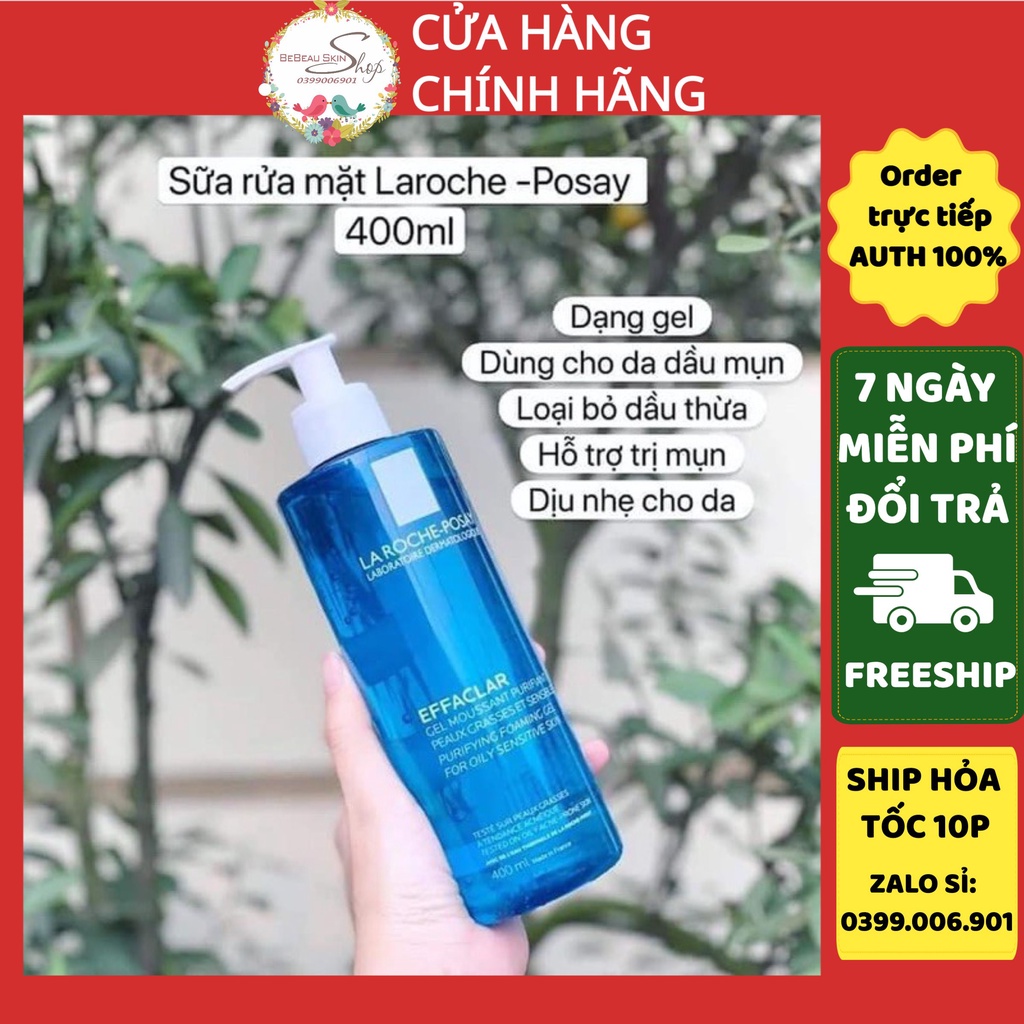 Laroche posay - sữa rửa mặt laroche posay 400ml