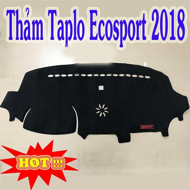 Thảm Taplo Xe Ford Ecosport 2014 2015 2016 2017 2018 2019 2020 Mẫu Nhung Lông Cừu Cao Cấp Có Đế Chống Trượt Giúp Che Nắng Taplo, Chống Nứt Bạc Màu Taplo, Chống Lóa Mắt Và Tăng Thẩm Mỹ Cho Xe