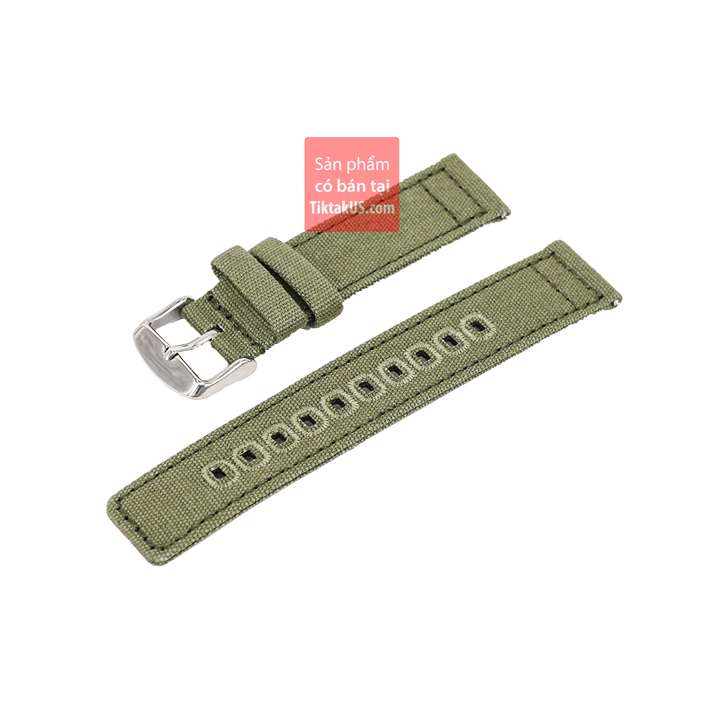 [HCM]Dây đồng hồ chốt thông minh vải dù Quick Release - size 18mm
