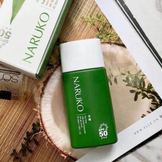 Kem Chống nắng Naruko Tea Tree Anti-Acne Sunscreen SPF50 30ml