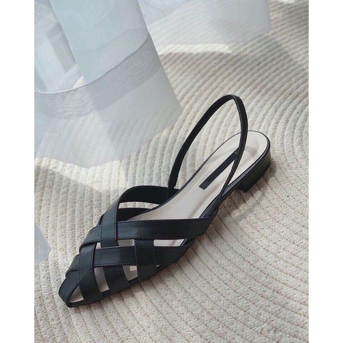 GIÀY SANDAL BỆT MŨI NHỌN DA QUAI ĐAN SD-0300