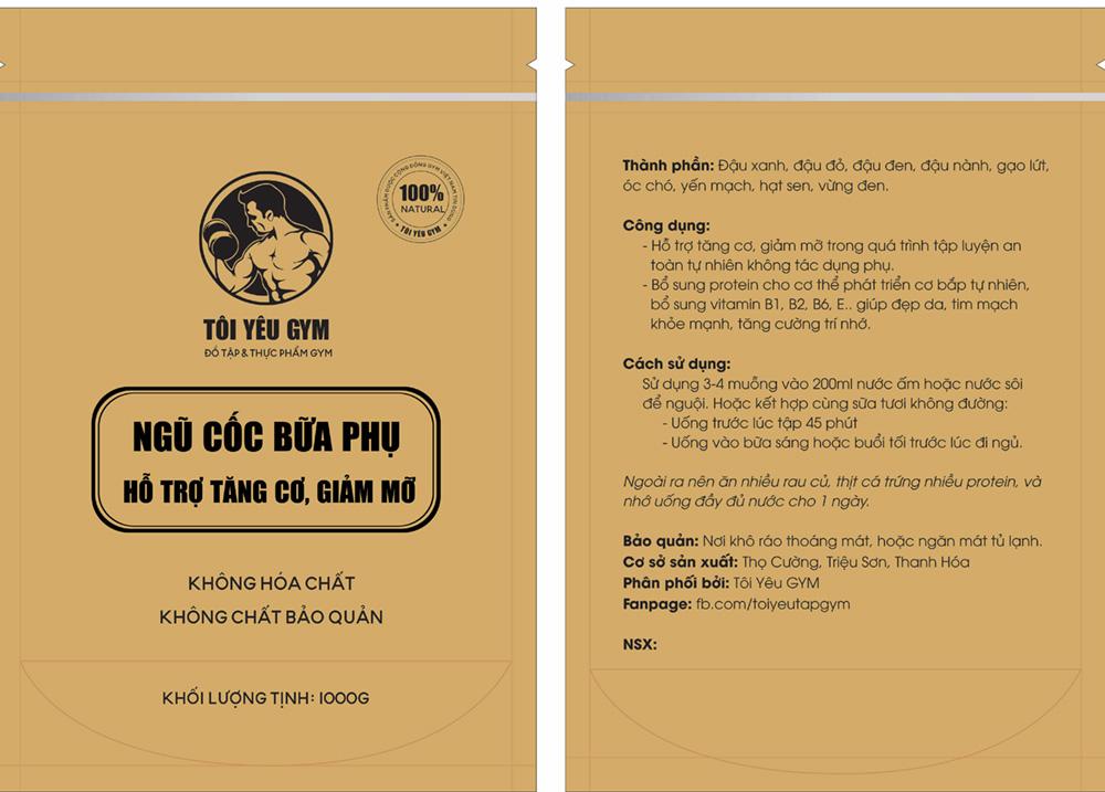 Bột Đậu Tập GYM Tăng Cơ Giảm Mỡ