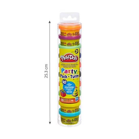 Bộ đồ chơi Hasbro ống đất nặn 10 màu Play-Doh 22037