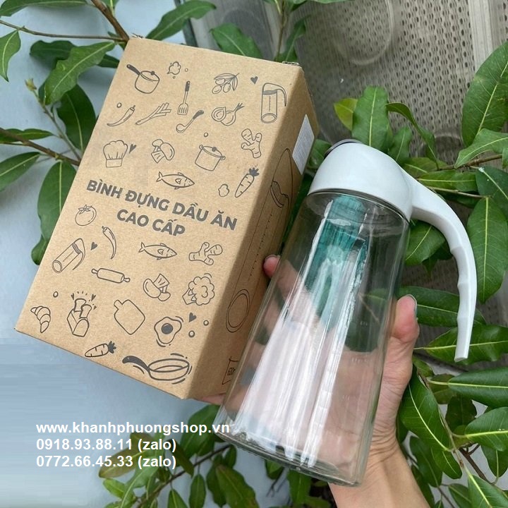 bình đựng rót dầu ăn - bình rót dầu ăn