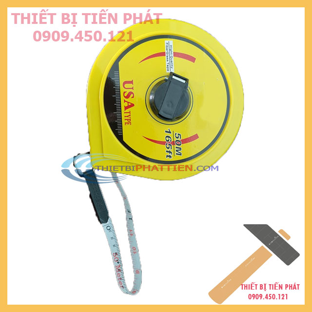 Thước Cuộn Cao Cấp 20M, 30M, 50M Chuyên Đo Đất, Đo Đường... Cao Cấp Thước Vải, Thước Dây