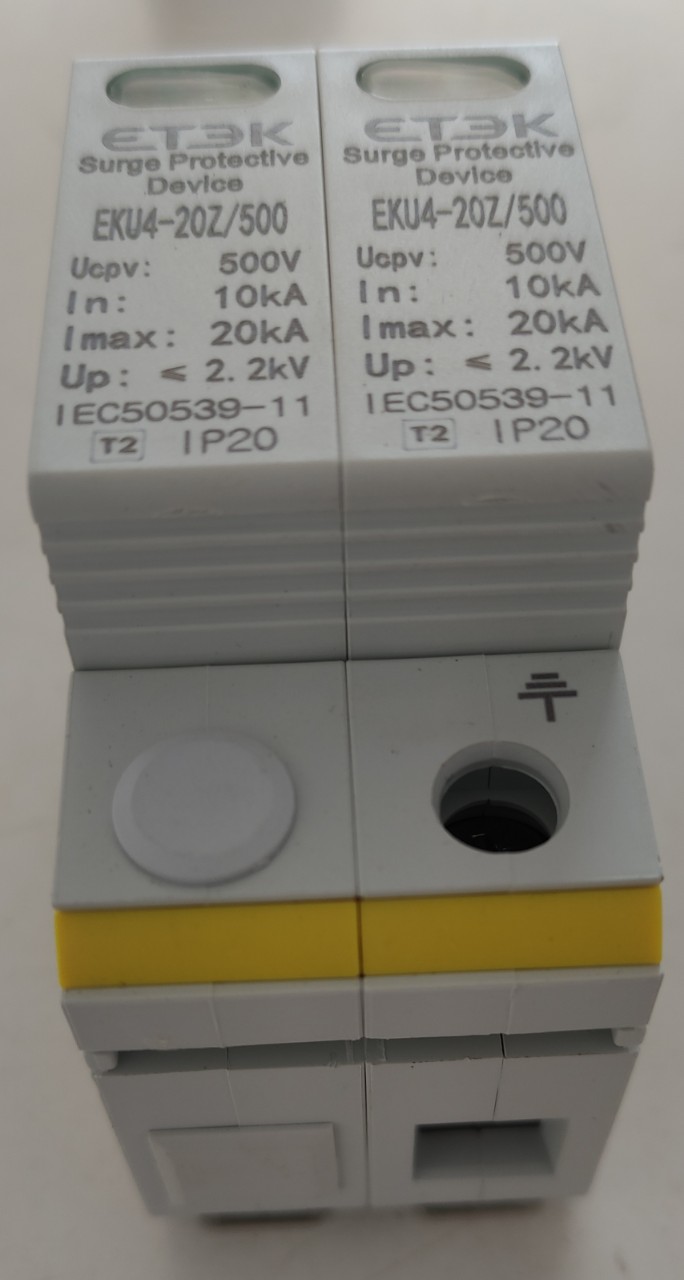 CB Chống sét lan truyền DC ETEK/SPD-500VDC-2P