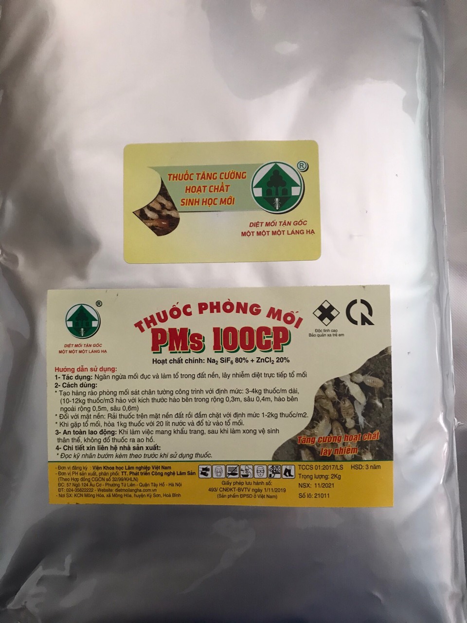 Thuốc Bột Phòng Chống Mối PMS 100 CP – Chống mối cho nhà mới