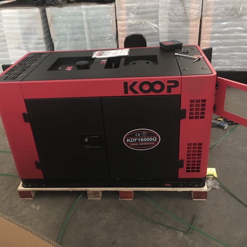 Máy Phát Điện Chạy Dầu 15kVA Koop KDF16000Q