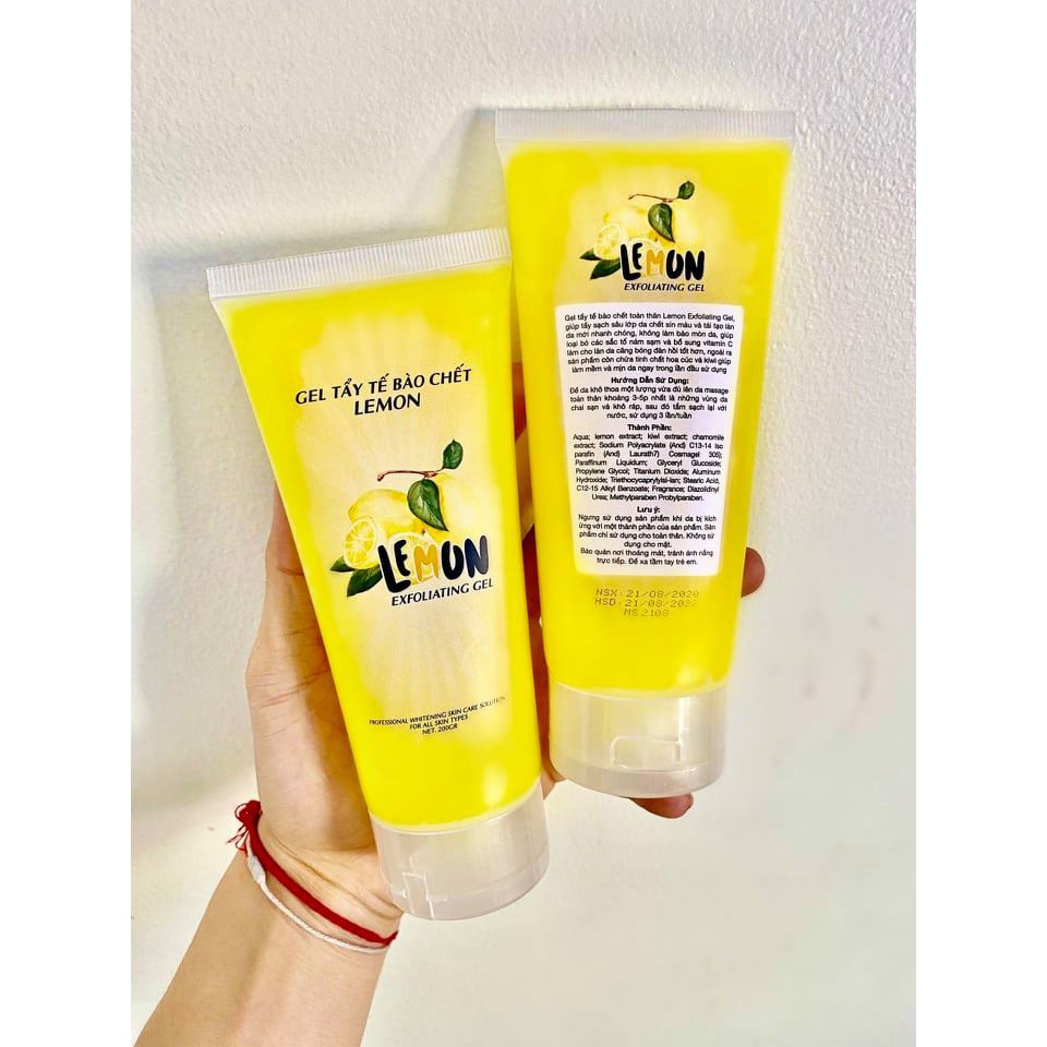 Tẩy tế bào chết toàn thân Lemon Chanh