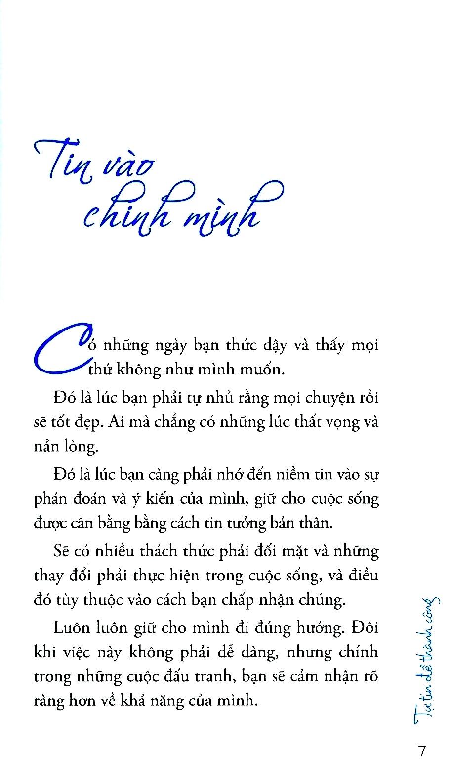 Tự Tin Để Thành Công (Tái Bản 2019) - Nhã Nam (Tuyển Chọn)