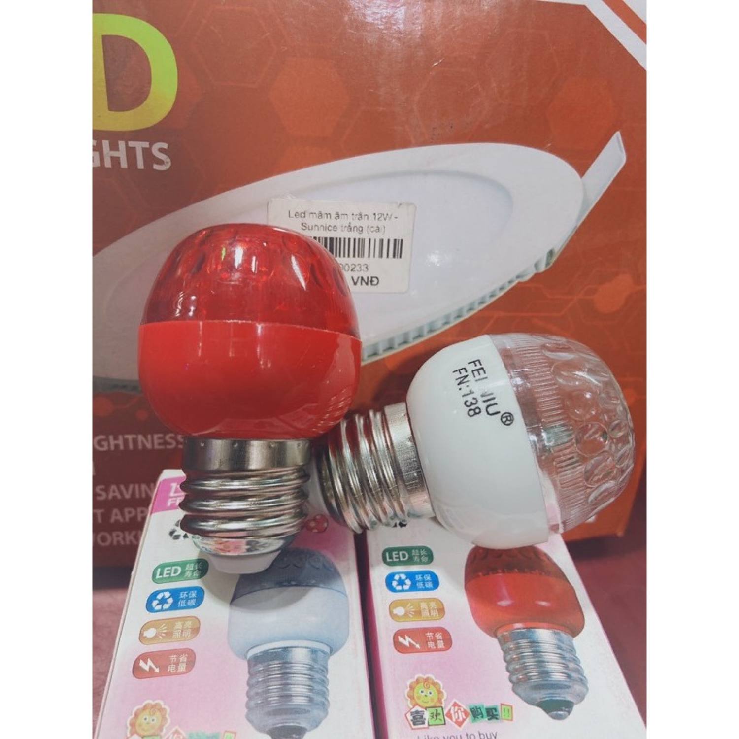 Bóng đèn Led để bàn thờ siêu sáng trái chanh - đuôi E27