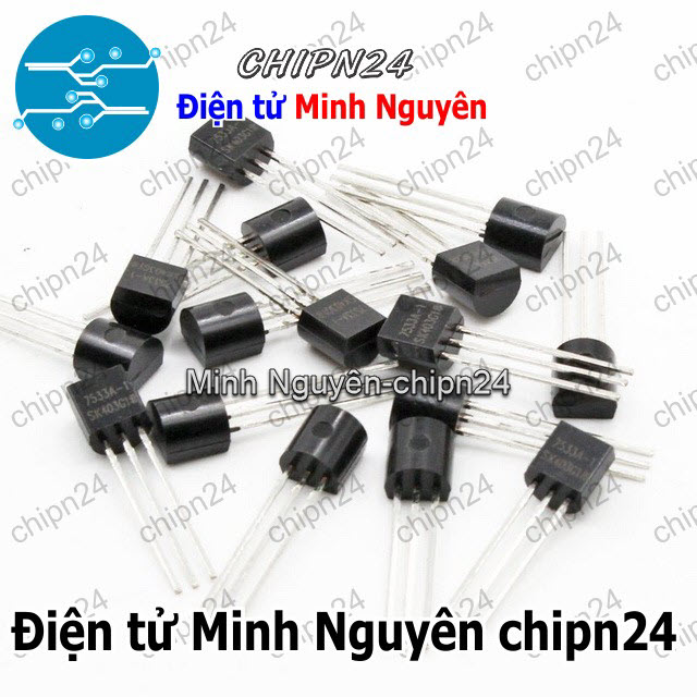 [4 con] (DIP) IC HT7533 TO-92 (7533A-1 7533 3.3V 100mA) - HH003664