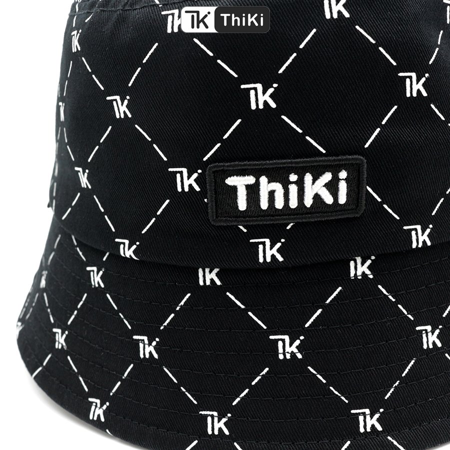 Nón Bucket Monogram THIKI chính hãng