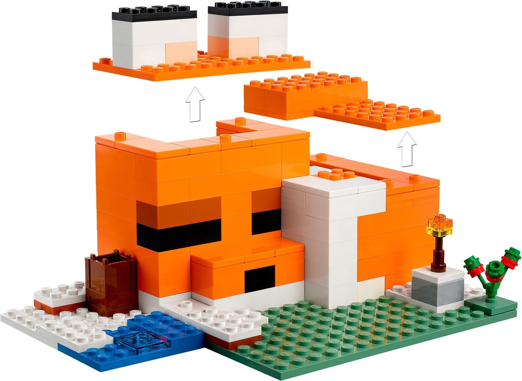 LEGO Minecraft 21178 Ngôi nhà Cáo