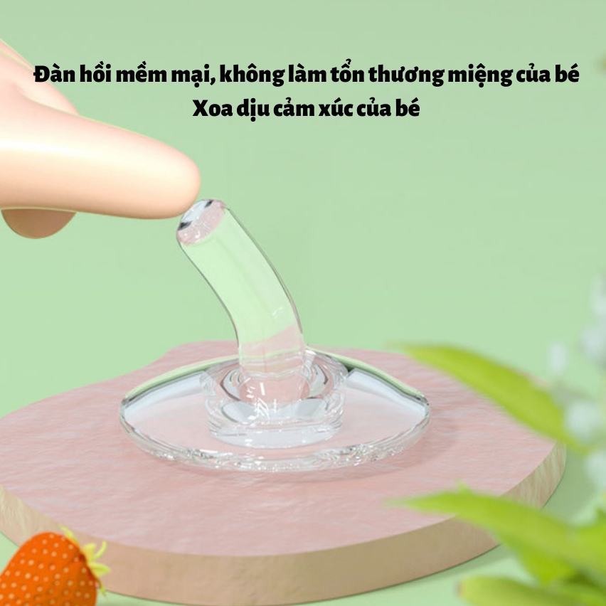 Dụng cụ cho bé uống thuốc có vạch chia hình ếch Ankids