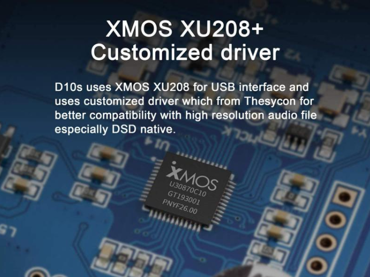 Dac giải mã âm thanh Topping D10S usb 32Bit/384 DSD512