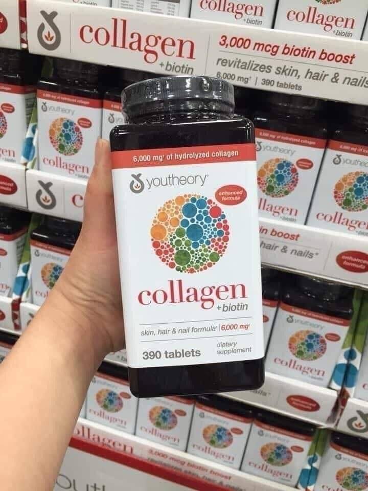 Collagen Youtheory 390 viên Mỹ