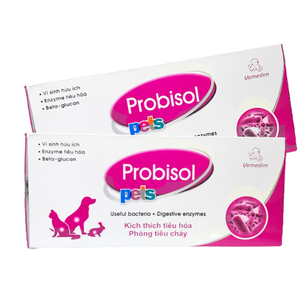 MEN TIÊU HÓA CHO CHÓ, MÈO - PROBISOL PETS 5g