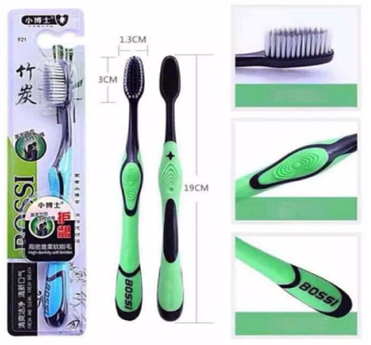 Bàn chải đánh răng than hoạt tính bossi