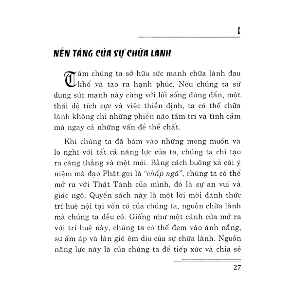 Năng Lực Chữa Lành Của Tâm
