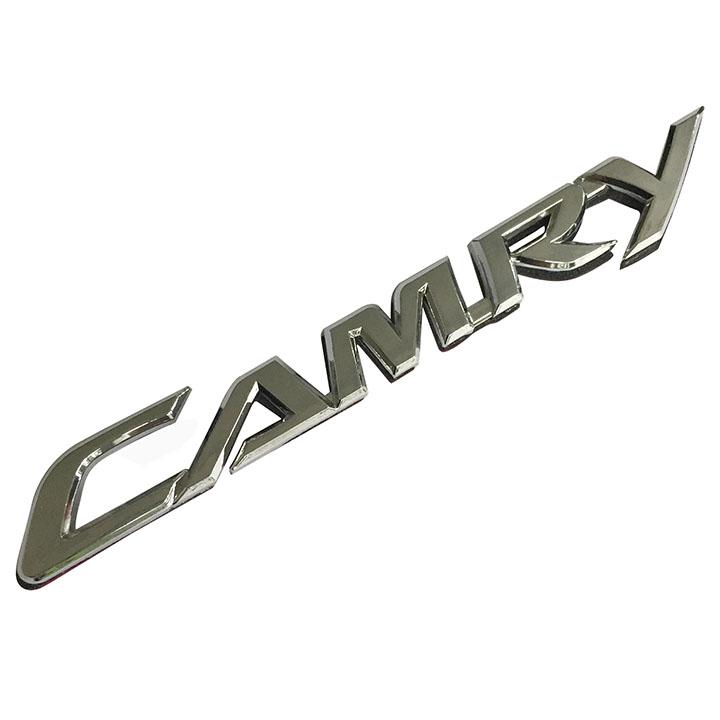 Tem Logo Nổi CAMRY Dán Trang Trí Xe