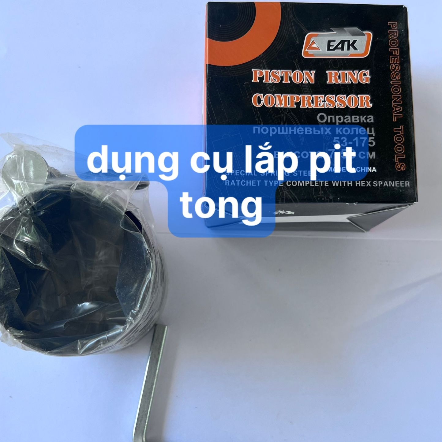 Điều Chỉnh Nhiều Kích Cỡ Dụng cụ vào xéc măng pít tong ,vòng ép xéc măng vào piston