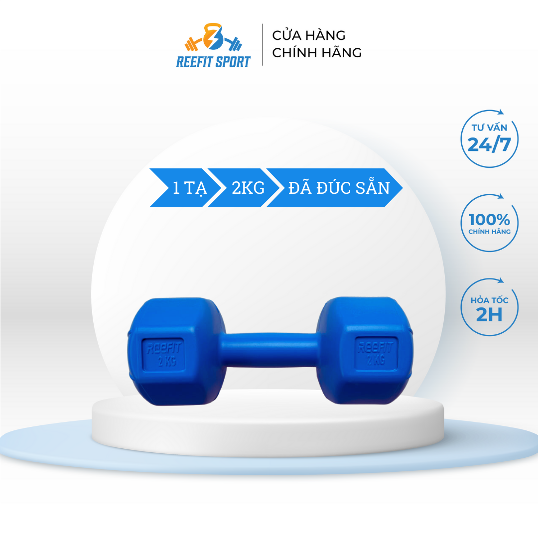 Tạ tay nhựa phucthanhsport 2kg