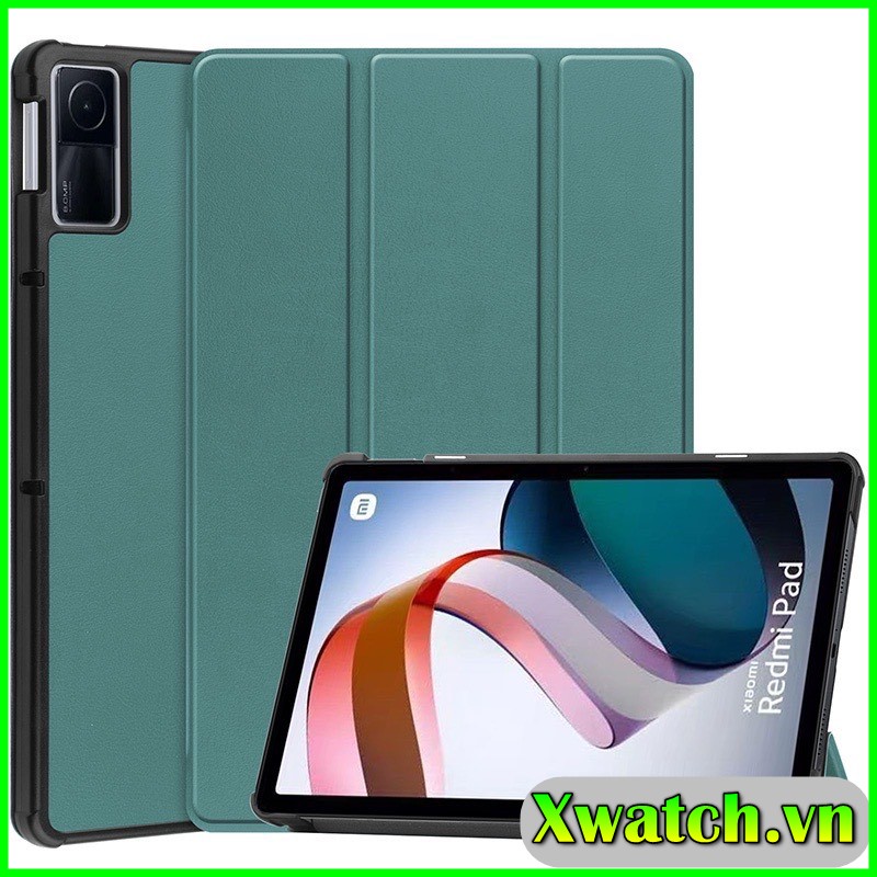 Bao Da Máy Tính Bảng Cho Xiaomi Redmi Pad 10.61 inch 2022 nắp gấp từ tính đóng mở màn hình tự động