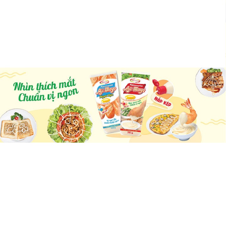 Sốt mayonnaise Aji-mayo Ajinomoto 130g