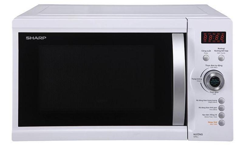 Lò vi sóng Sharp Nướng điện tử R-G371VN-W 23L Hàng Chính Hãng
