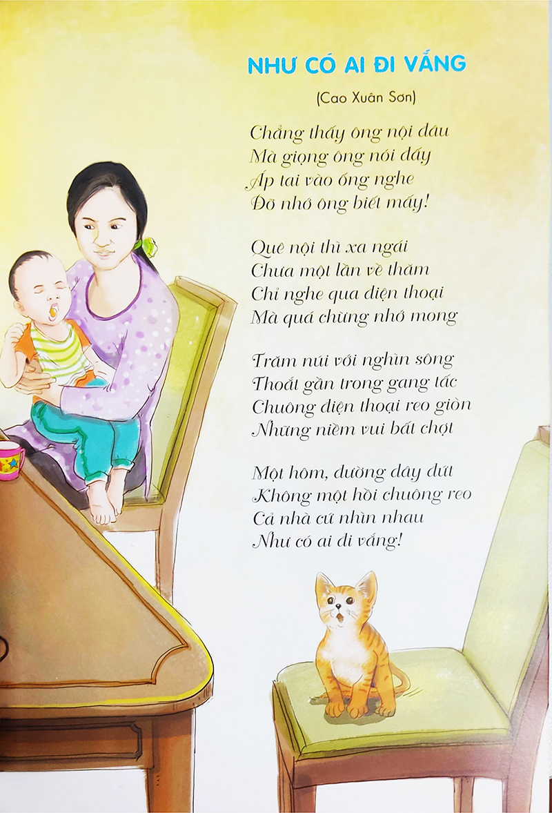 Sách cho bé - Thơ hay cho bé mầm non - Tập 1