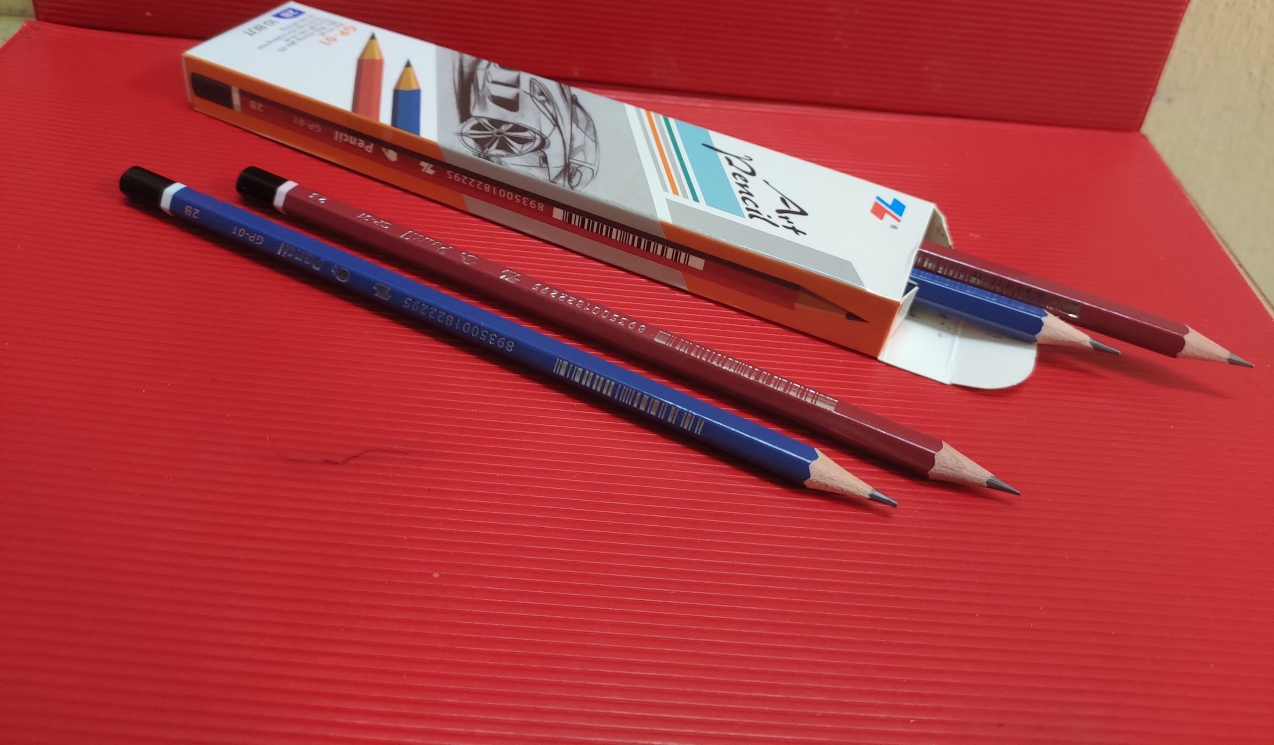 Hộp 10 bút chì 2B xanh đỏ TL GP-01