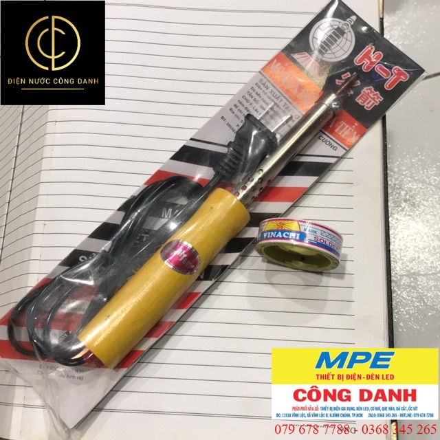 Mỏ hàn Điện HỎA TIỄN (cán gỗ 60w)