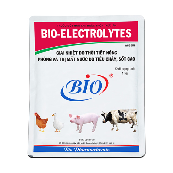 Bio electrolytes 100g giải nhiệt, bổ sung điện giải, chống mất nước cho thú cưng