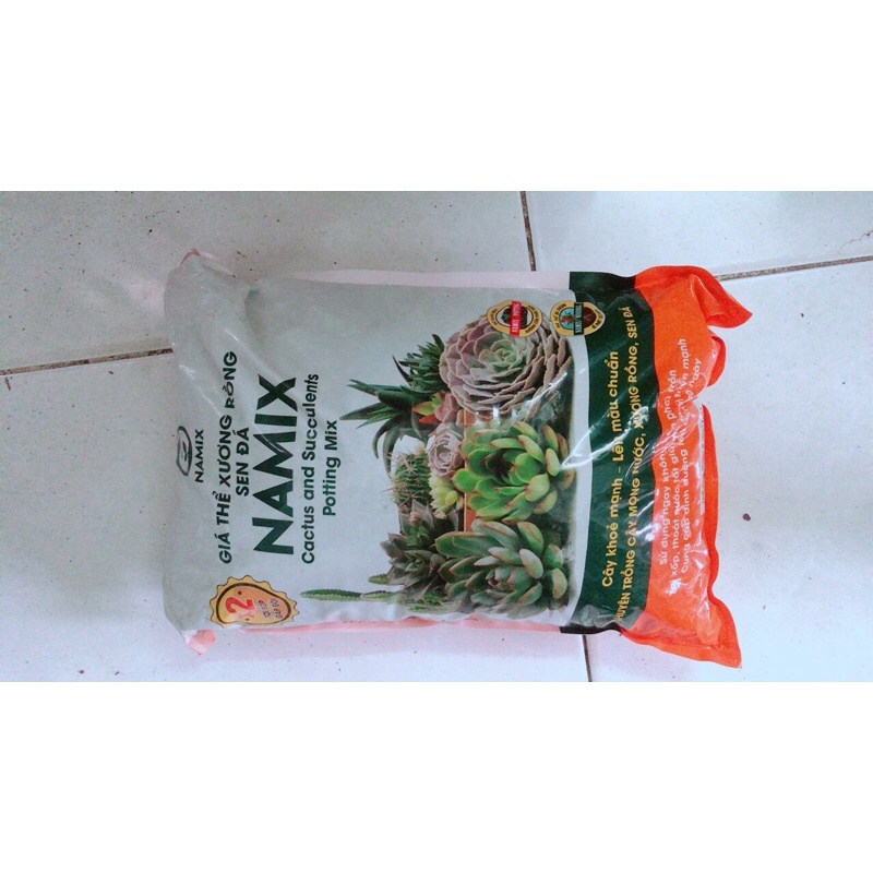 Đất trồng sen đá