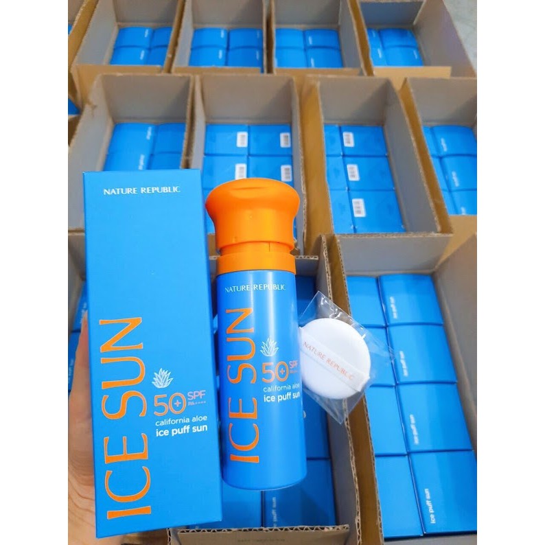 Kem chống nắng ice sun/ icesun/ ice puff sun spf 50+ mẫu mới