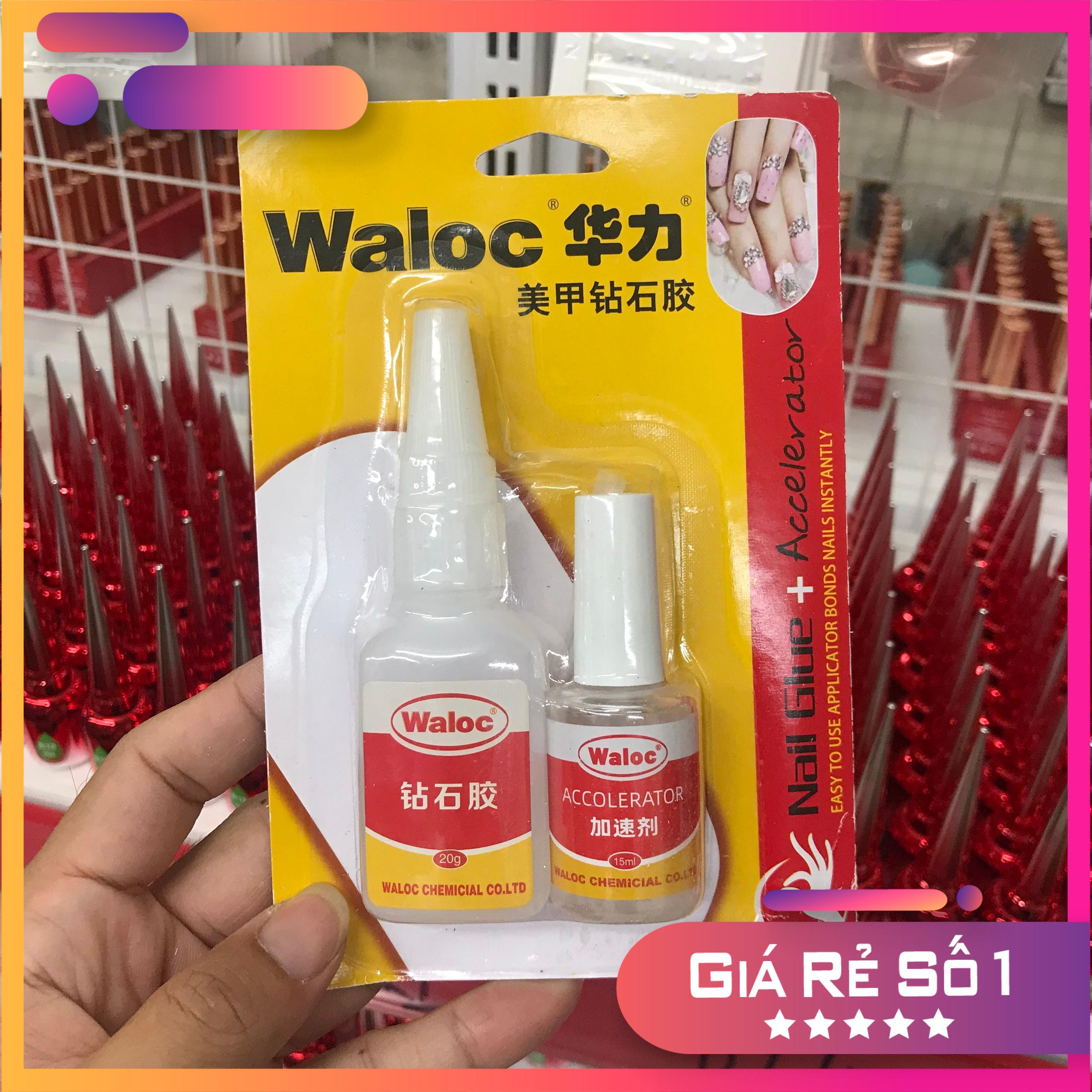Keo bê tông dán móng giả - đính đá Waloc Siêu bền