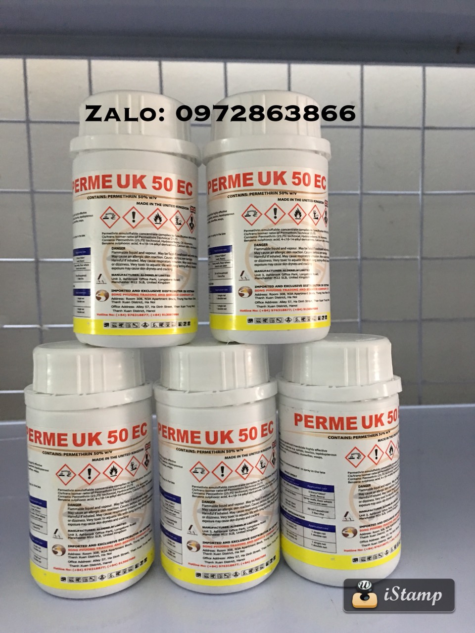 Thuốc diệt muỗi Perme UK 50EC ( 1 chai 100ml)