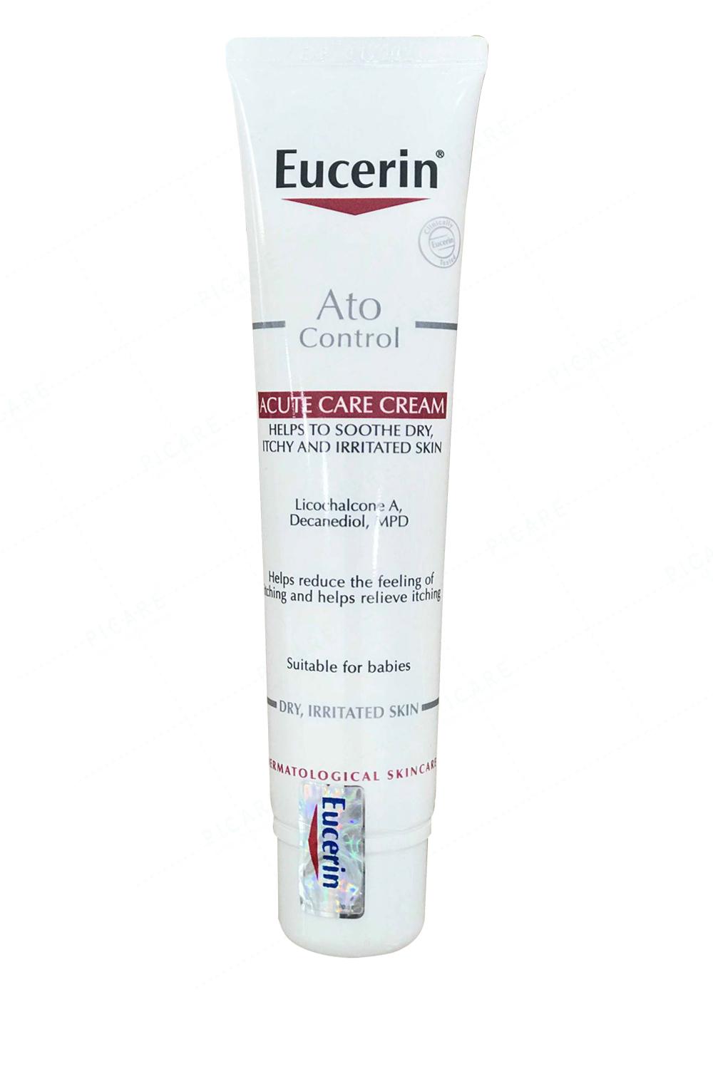 [GIẢM 20K ĐƠN 399K] Eucerin  Kem dưỡng giảm ngứa đỏ da  Ato Control Acute Care 40ml
