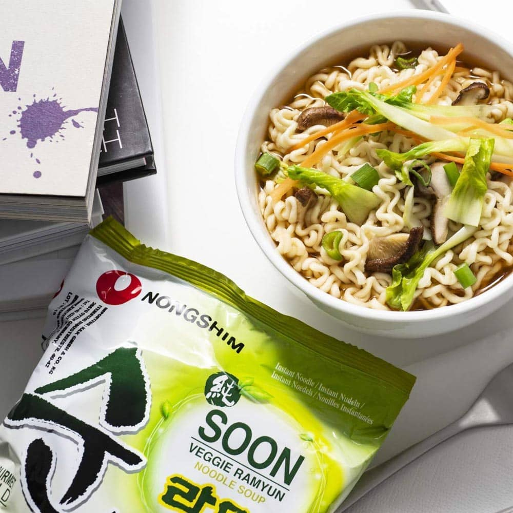 Mì nước chay Nong Shim 112g