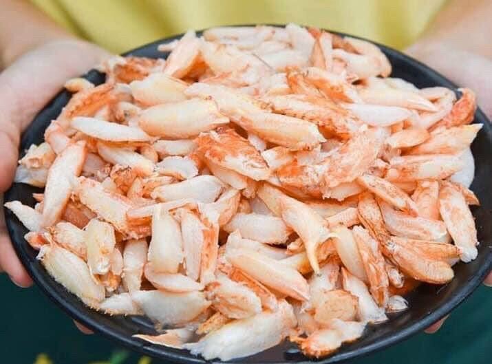 Thịt càng ghẹ bóc sẵn 250gr (giao tphcm)