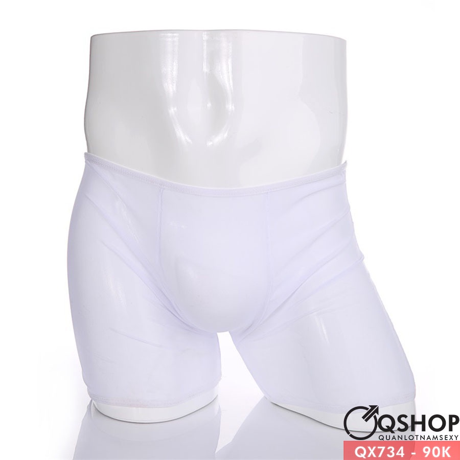 Quần lót boxer nam lưới mịn qx734